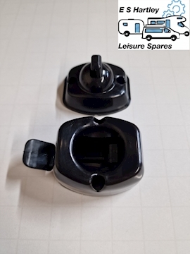 Lever Release Door Retainer Black