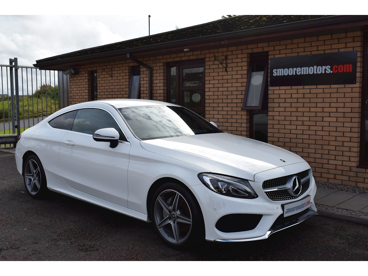 Used 17 Mercedes Benz C Class C 2 D Amg Line Coupe 2 1 Automatic Diesel For Sale In County Antrim S Moore Motors