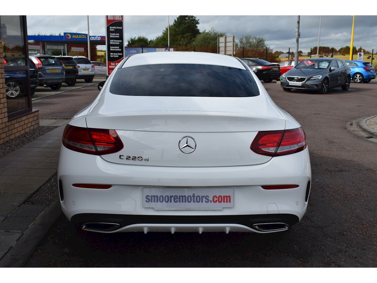 Used 17 Mercedes Benz C Class C 2 D Amg Line Coupe 2 1 Automatic Diesel For Sale In County Antrim S Moore Motors