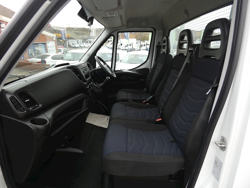 Iveco 2017 67 IVECO DAILY 2.3TD 14V 35S LWB DROPSIDE PICKUP TAIL LIFT EURO 6