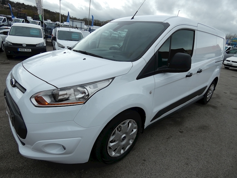 Ford 2014 64 FORD TRANSIT CONNECT 1.6TDCI 210 LWB TREND DOG VAN SECURITY VAN ONLY 44K EX COUNCIL