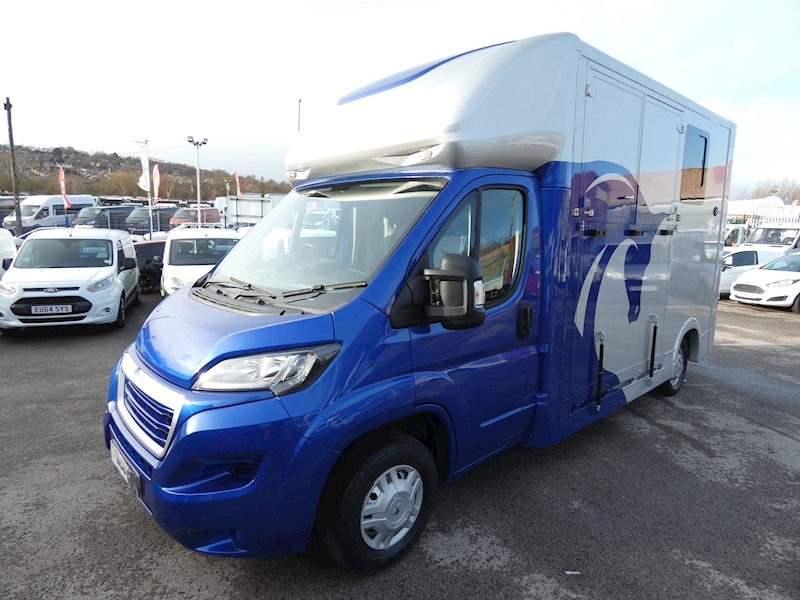 Peugeot 2019 19 PEUGEOT BOXER L3 2.0BLUE HDI EURO 6 130PS HORSEBOX CONVERSION