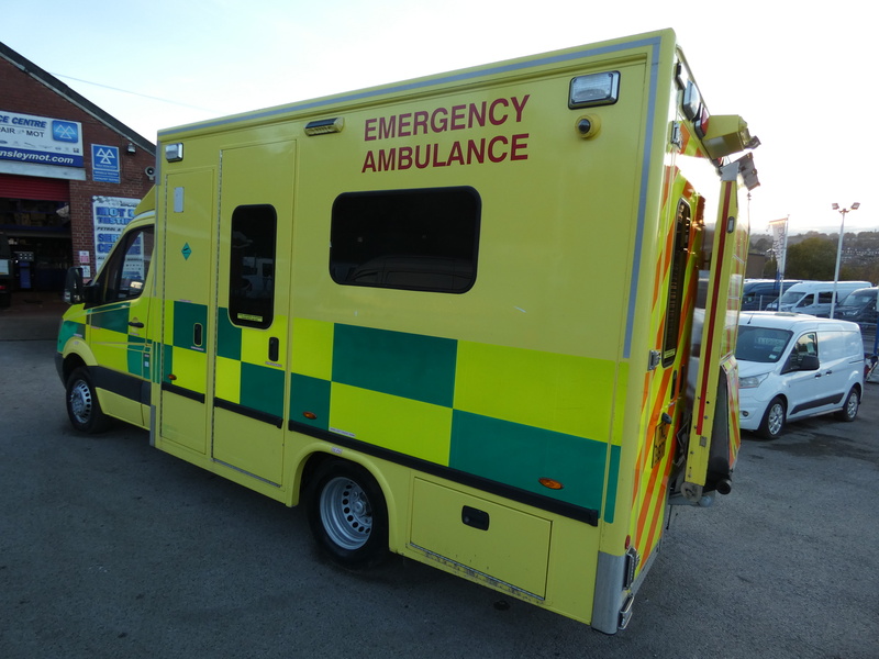 Mercedes-Benz 2014 14 MERCEDES SPRINTER 519 3.0CDI 190PS EX AMBULANCE BEGGING TO BE CONVERTED