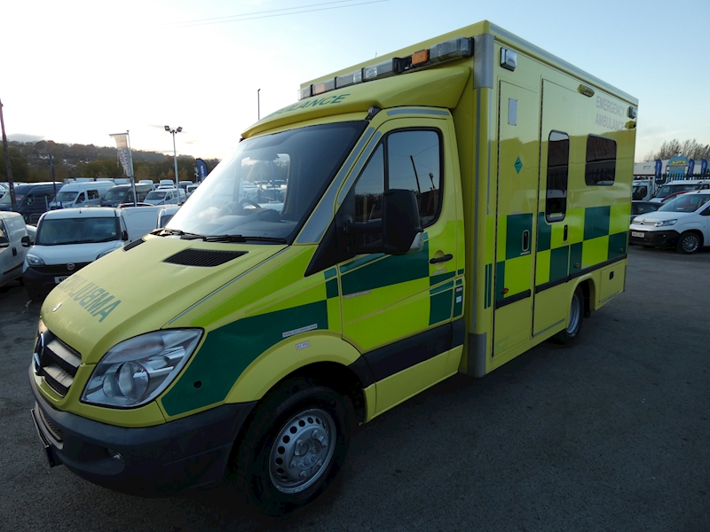 Mercedes-Benz 2014 14 MERCEDES SPRINTER 519 3.0CDI 190PS EX AMBULANCE BEGGING TO BE CONVERTED