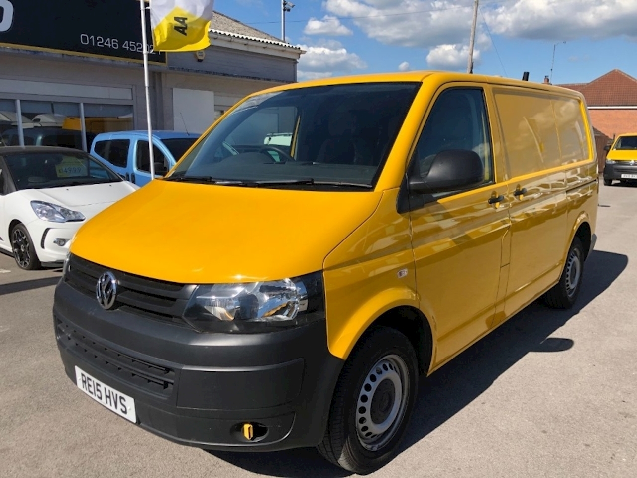 yellow van for sale