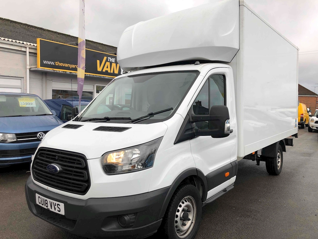 Used 2018 Ford Transit 350 Luton 2.0 Luton Van Manual Diesel For Sale ...