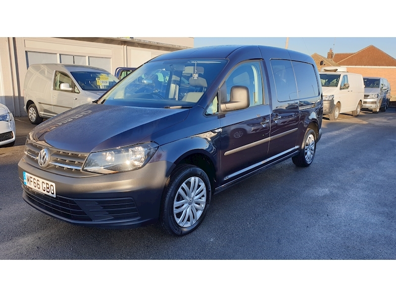 Used 2016 Volkswagen Caddy Maxi C20 Tdi Kombi Mpv 2.0 Manual Diesel For Sale in Derbyshire The