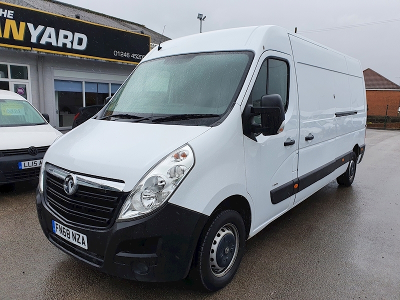 Used 2018 Vauxhall Movano 2.3 CDTi 3500 Panel Van 5dr Diesel Manual FWD L3 H2 EU6 (130 ps) Panel Used 2018 Vauxhall Movano 2.3 CDTi 3500 Panel Van 5dr Diesel Manual FWD L3 H2 EU6 (130 ps) Panel