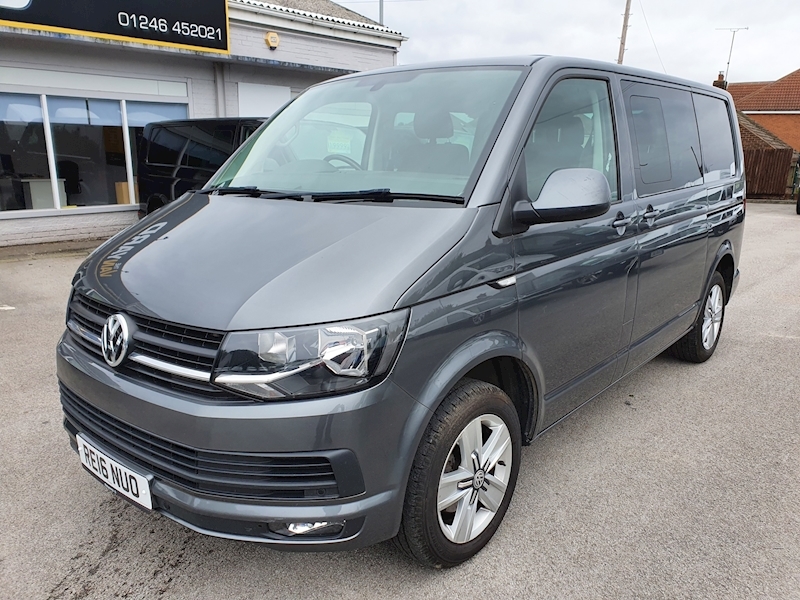 Used 2016 Volkswagen Transporter Highline 2.0 5dr Crew Van DSG Diesel ...