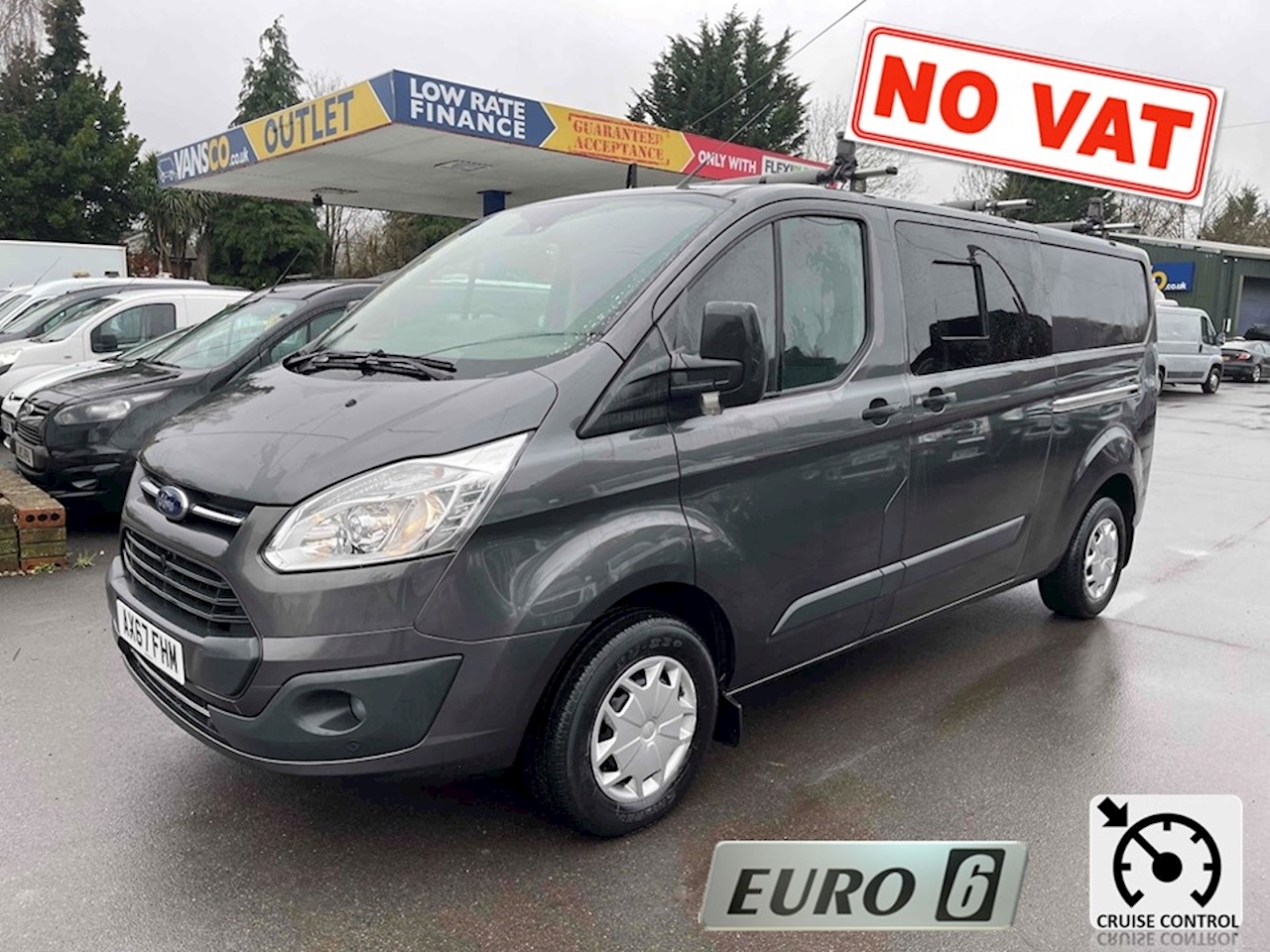 used ford transit custom for sale no vat