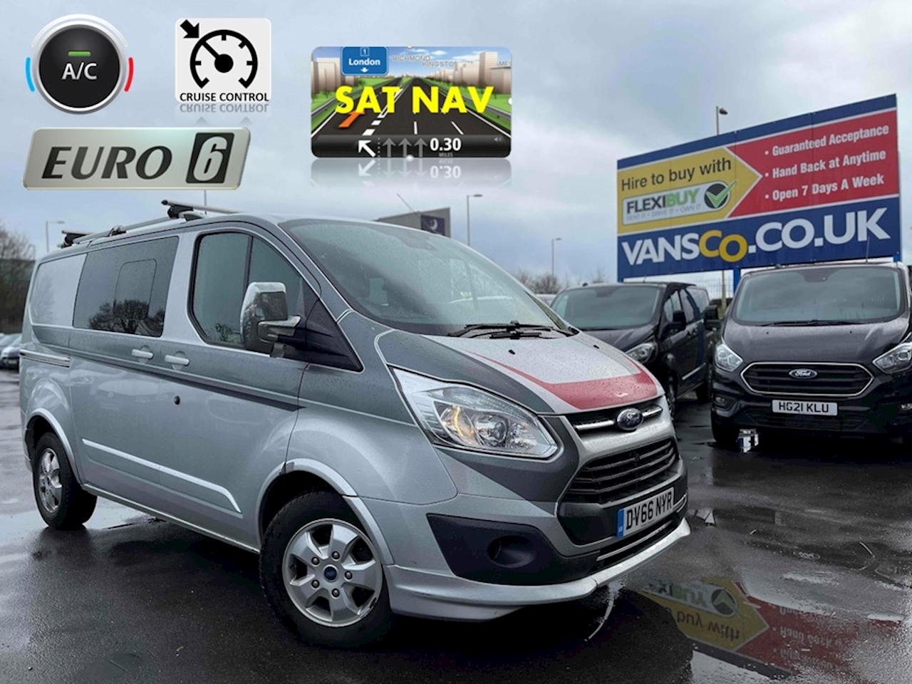 Used 2016 Ford Transit Custom Limited For Sale in Hampshire (U7838)
