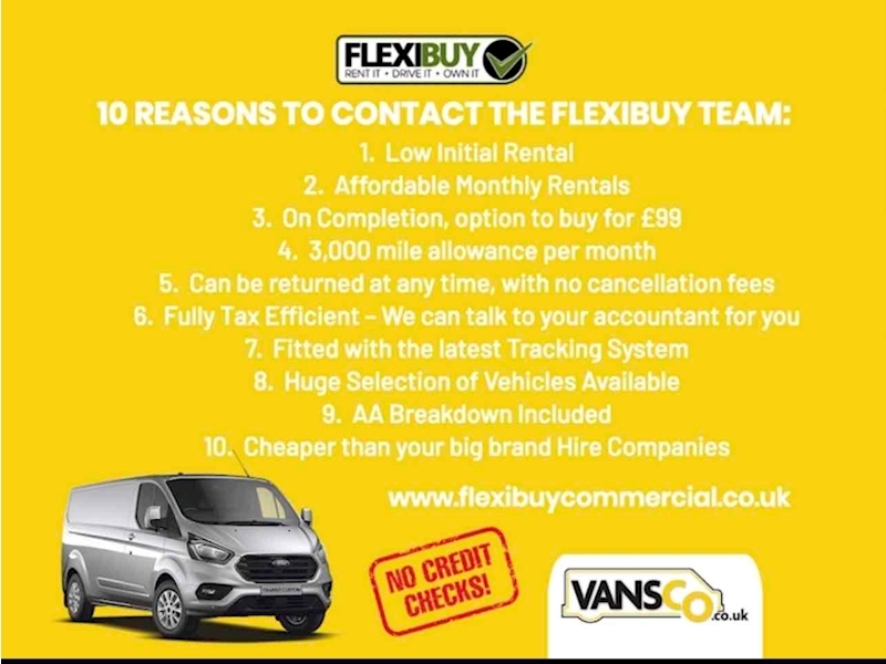 Ford 2.0 350 EcoBlue Leader Panel Van 5dr Diesel Manual RWD L3 H2 Euro 6 (s/s) (130 ps)