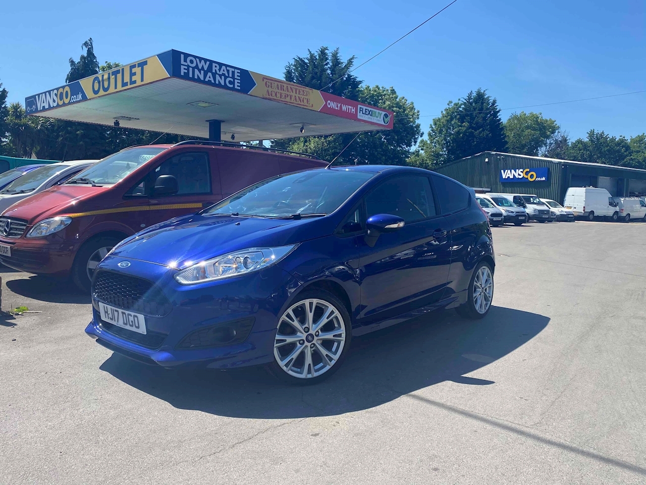 ford fiesta sport van for sale