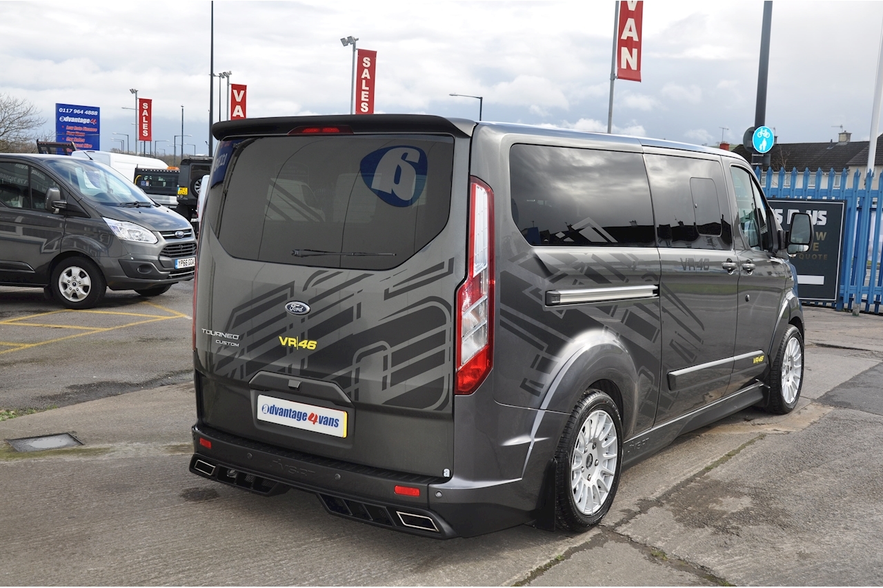 Tourneo Custom MSRT VR46 Auto 310 Titanium Tdci Edition VR46 2.0 5dr Van With Side Windows Automatic Diesel