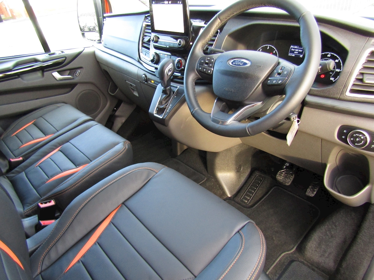 ford transit custom limited interior