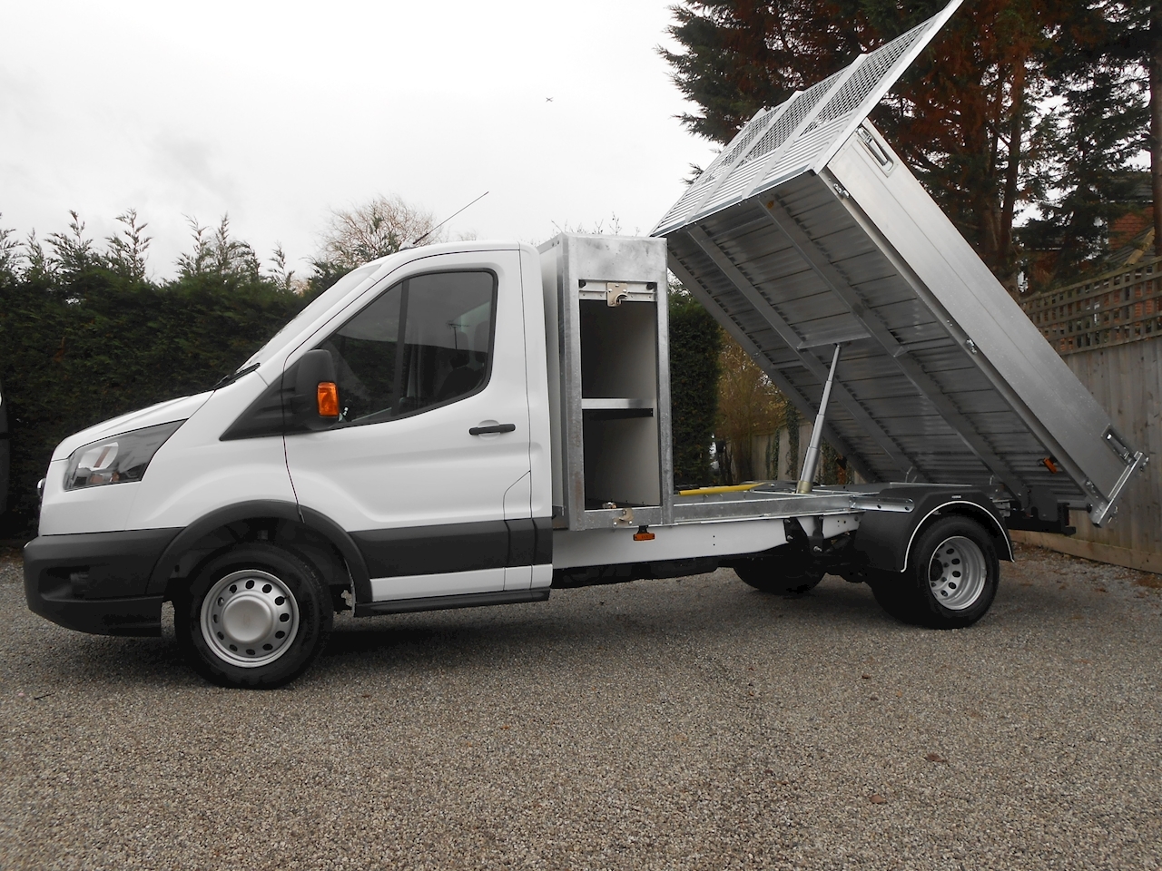 new ford transit crew cab tipper for sale