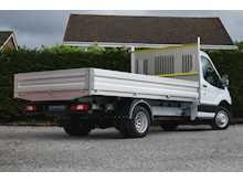Ford Transit 350 L4 130ps Dropside, Lightweight alloy body, Dual rear wheels 