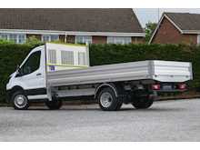 Ford Transit 350 L4 130ps Dropside, Lightweight alloy body, Dual rear wheels 