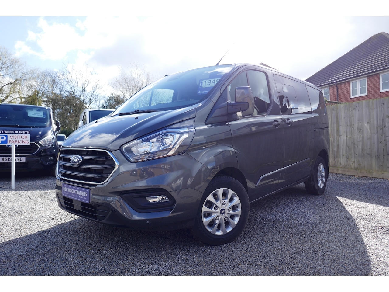 ford transit custom magnetic grey