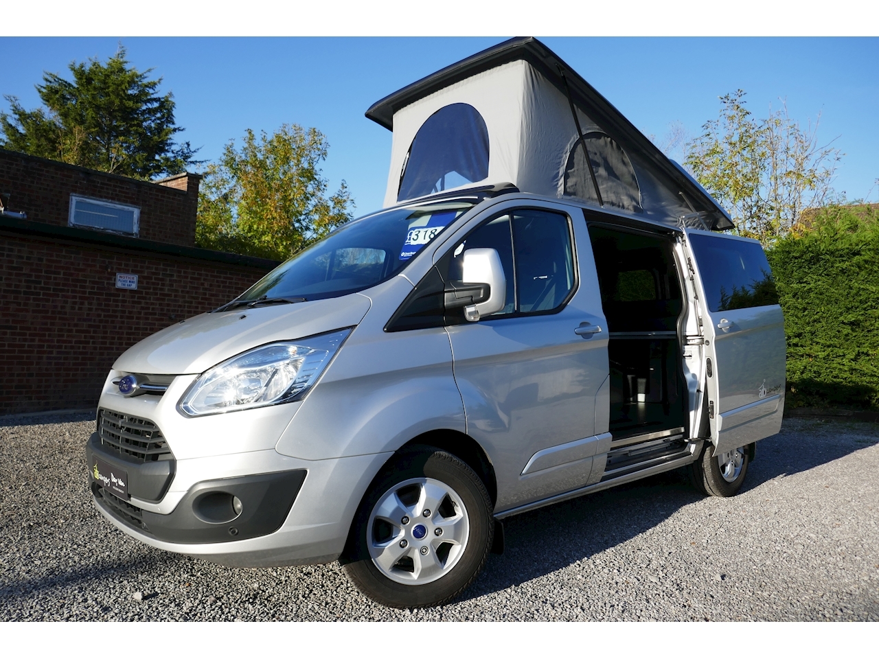 Used Ford Transit Custom Limited 125ps Auto Camper Day Van Eco-line Pop 