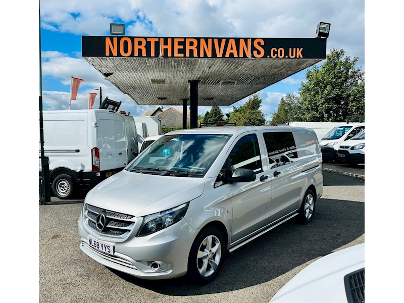 Mercedes-Benz 2.1 119 CDI BlueTEC Sport Crew Van 5dr Diesel G-Tronic+ RWD L2 Euro 6 (s/s) (LWB) (190 ps)