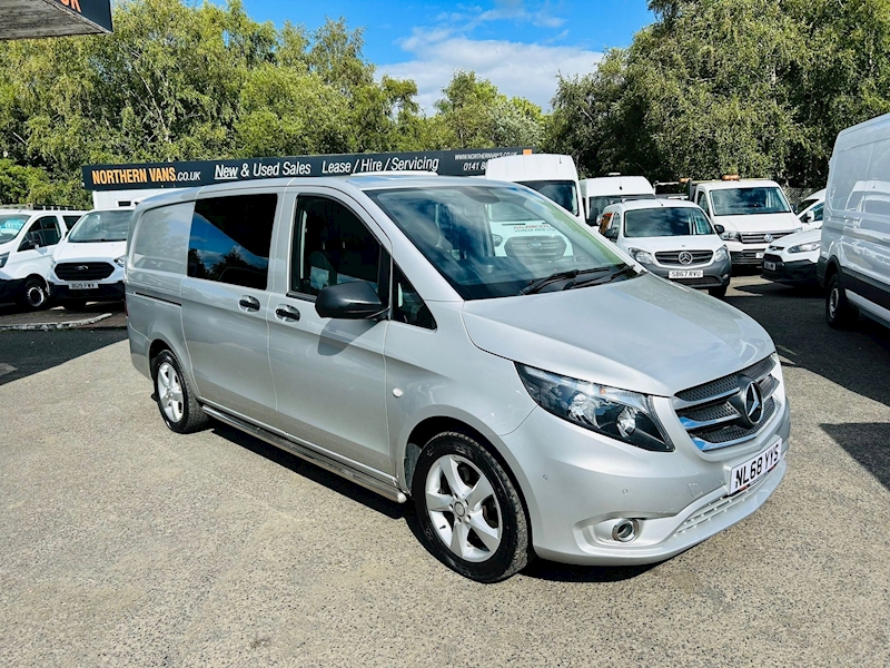 Mercedes-Benz 2.1 119 CDI BlueTEC Sport Crew Van 5dr Diesel G-Tronic+ RWD L2 Euro 6 (s/s) (LWB) (190 ps)