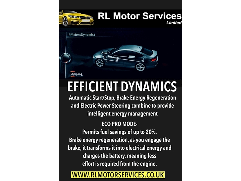 BMW 1 Series 116D Efficientdynamics Hatchback 1.6 Manual Diesel