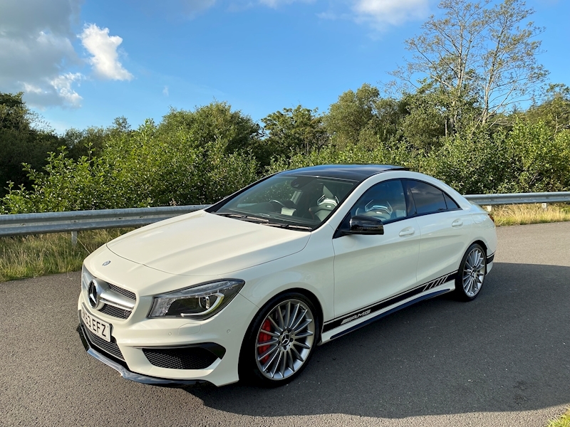 Mercedes-Benz 2.0 CLA45 AMG Coupe 4dr Petrol Speedshift DCT 4MATIC (165 g/km, 360 bhp)