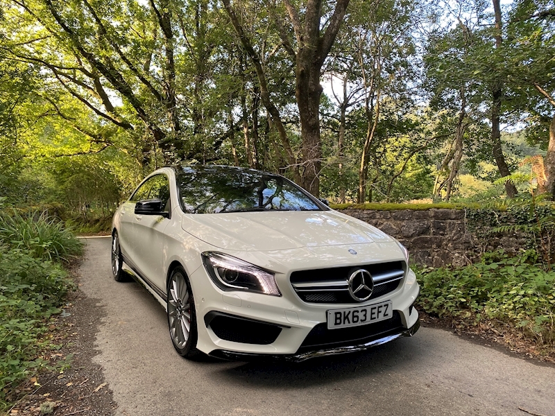 Mercedes-Benz 2.0 CLA45 AMG Coupe 4dr Petrol Speedshift DCT 4MATIC (165 g/km, 360 bhp)