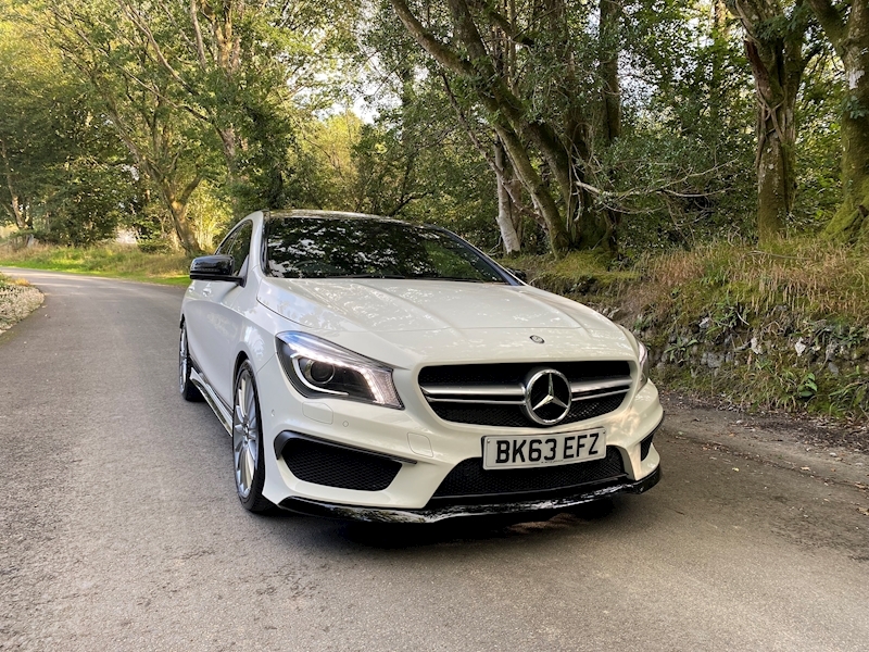 Mercedes-Benz 2.0 CLA45 AMG Coupe 4dr Petrol Speedshift DCT 4MATIC (165 g/km, 360 bhp)