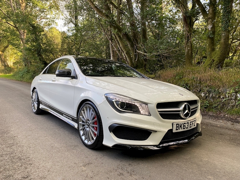Mercedes-Benz 2.0 CLA45 AMG Coupe 4dr Petrol Speedshift DCT 4MATIC (165 g/km, 360 bhp)