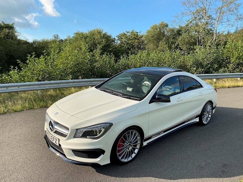 Mercedes-Benz 2.0 CLA45 AMG Coupe 4dr Petrol Speedshift DCT 4MATIC (165 g/km, 360 bhp)