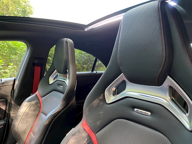 Mercedes-Benz 2.0 CLA45 AMG Coupe 4dr Petrol Speedshift DCT 4MATIC (165 g/km, 360 bhp)