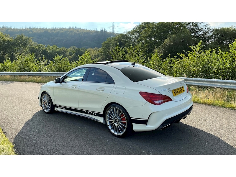 Mercedes-Benz 2.0 CLA45 AMG Coupe 4dr Petrol Speedshift DCT 4MATIC (165 g/km, 360 bhp)