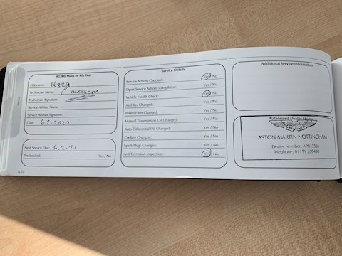 Vantage 4.7 V8 Coupe 2dr Petrol Sportshift II (EU6) (420 bhp) 4.7 2dr Coupe Sportshift II Petrol