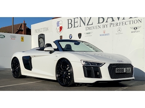 R8 5.2 FSI V10 Spyder 2dr Petrol S Tronic quattro (s/s) (540 ps)