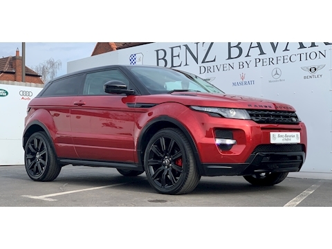 Range Rover Evoque 2.2 SD4 Dynamic Coupe 3dr Diesel Automatic 4X4 (153 g/km, 190 bhp)