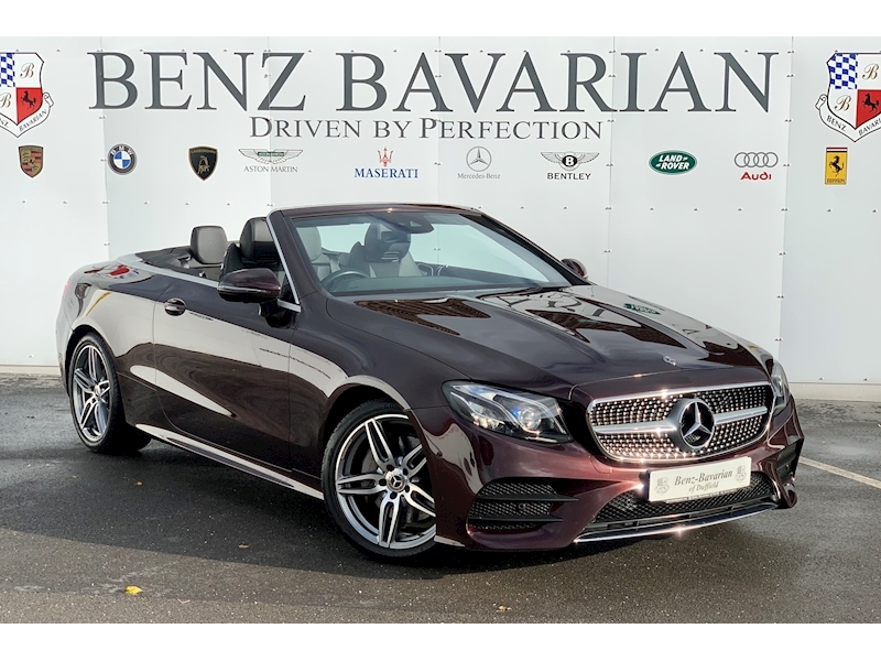 Mercedes-Benz E Class 2.0 E220d AMG Line Cabriolet G-Tronic+ Euro 6 (s/s) 2dr
