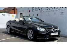 Mercedes-Benz E Class 2.1 E250 CDI AMG Sport Cabriolet 2dr Diesel G-Tronic+ Euro 5 (s/s) (204 ps)