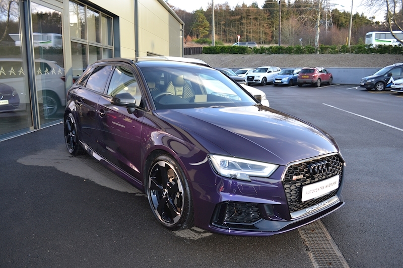 Audi RS3 Sportback 2.5TFSi Quattro  Hatchback 2.5 S Tronic Petrol