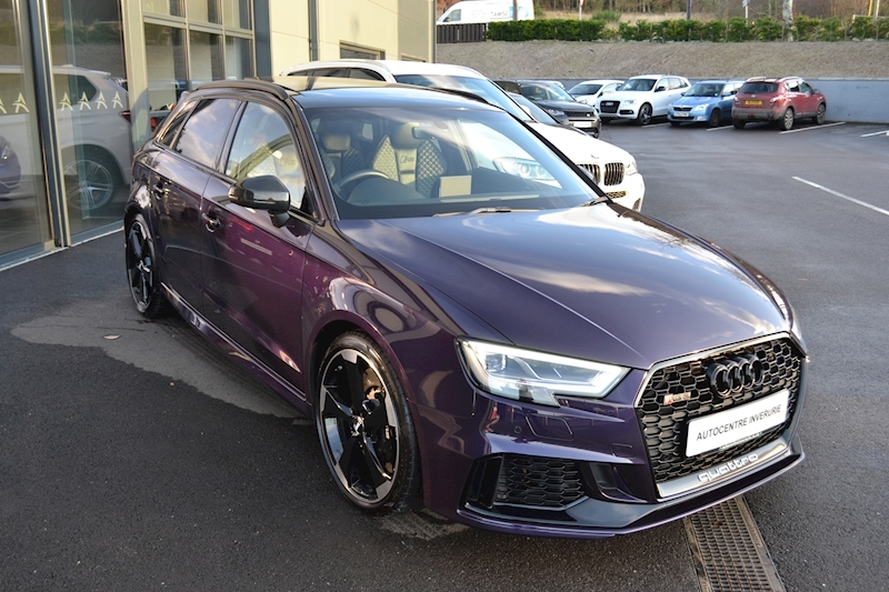 Audi RS3 Sportback 2.5TFSi Quattro  Hatchback 2.5 S Tronic Petrol