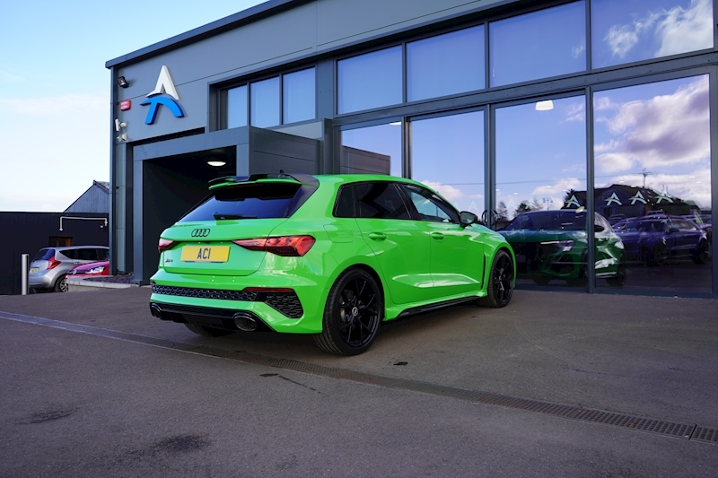 Audi RS3 2.5 TFSI Carbon Black Sportback 5dr Petrol S Tronic quattro (s/s) (400 ps)