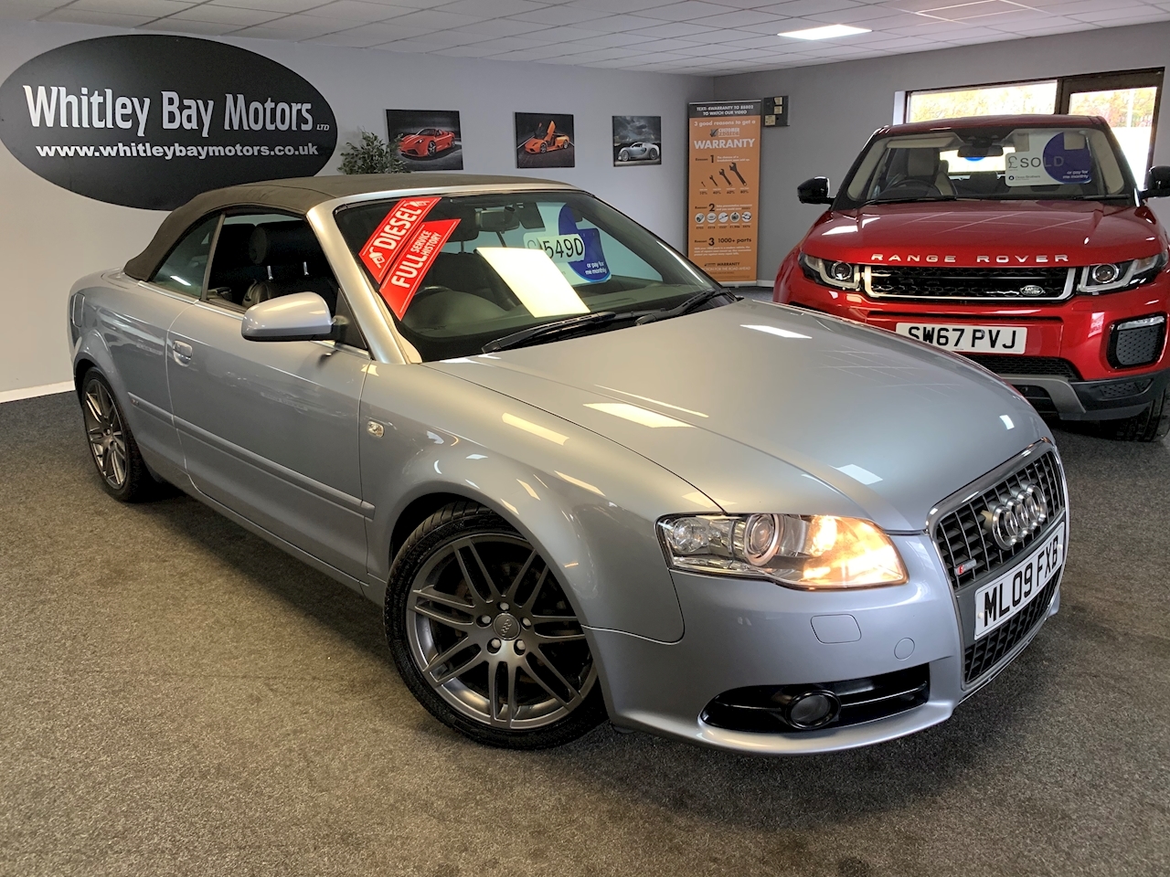 A4 Tdi S Line Special Edition Convertible 2.0 Manual Diesel