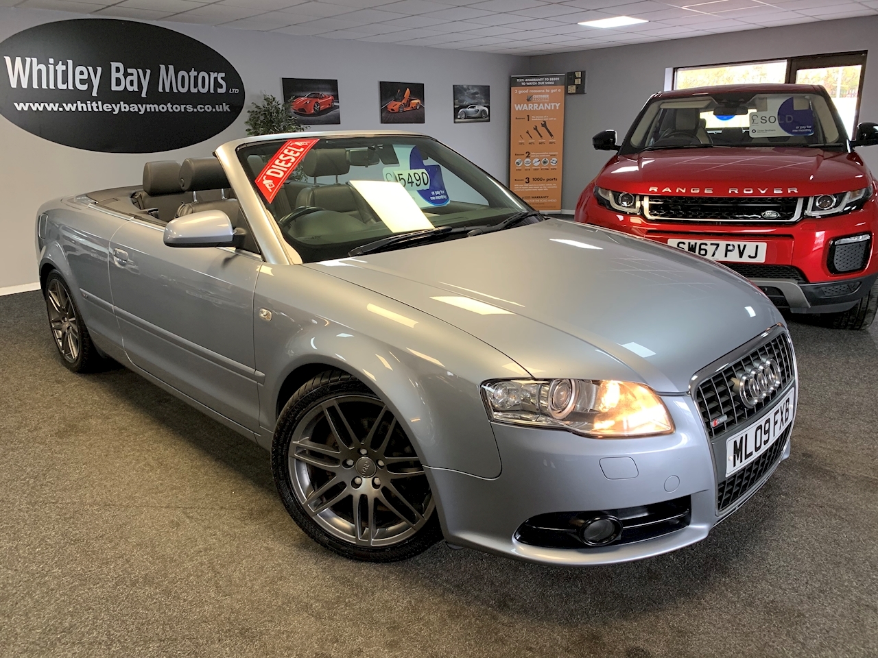 A4 Tdi S Line Special Edition Convertible 2.0 Manual Diesel