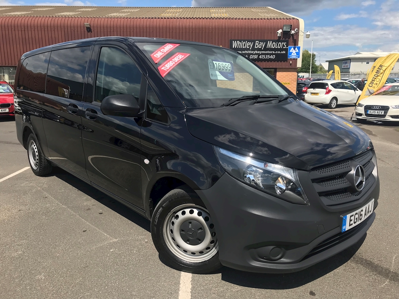 Used 2016 Mercedes-Benz Vito 114 Bluetec Tourer Pro Mpv 2.1 Manual ...