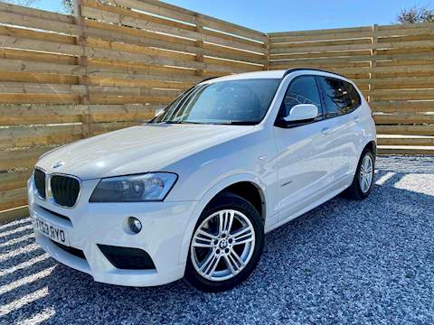 X3 20d M Sport - 8 Speed Auto With Paddleshift Controls - Navigation - Xenon - PDC - M Sport 2.0 5dr SUV Automatic Diesel