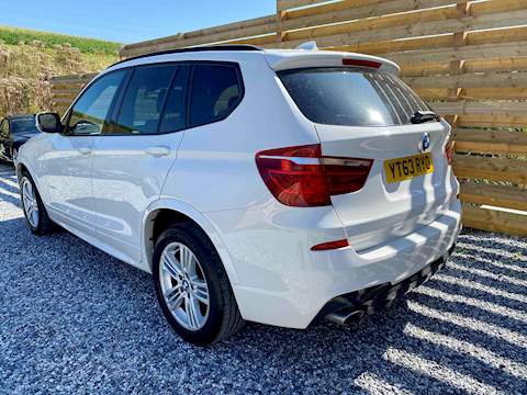 X3 20d M Sport - 8 Speed Auto With Paddleshift Controls - Navigation - Xenon - PDC - M Sport 2.0 5dr SUV Automatic Diesel