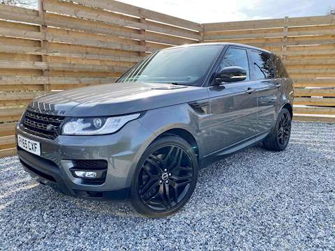 Range Rover Sport SD V6 HSE - Stealth Package - 22 Alloys - Panoramic Roof - Ebony Headlining - Heated Wheel 3.0 5dr SUV Automatic Diesel