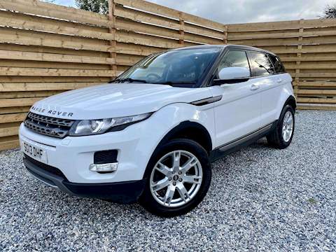 Range Rover Evoque SD4 Pure - 190BHP SD4 - Navigation - Heated Leather - Privacy Glass - Fuji White 2.2 5dr SUV Manual Diesel