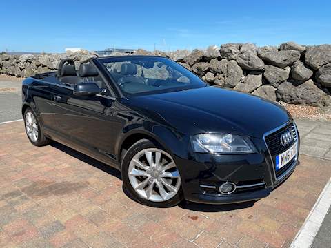 A3 Tdi Sport - 1 OWNER - NAVIGATION - COMFORT PACK - HEATED LEATHER - SUPERB WITH FULL DEALER HISTORY 2.0 2dr Convertible Manual Diesel